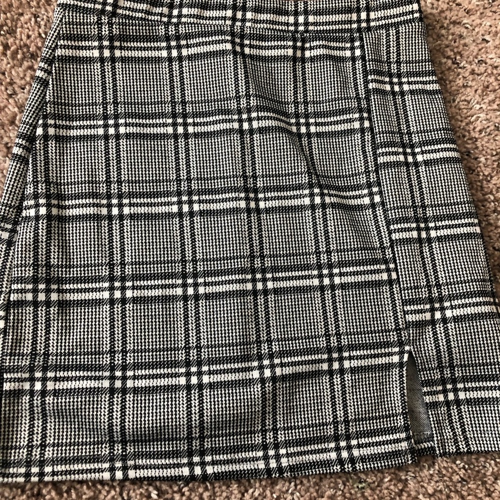 Plaid skirt